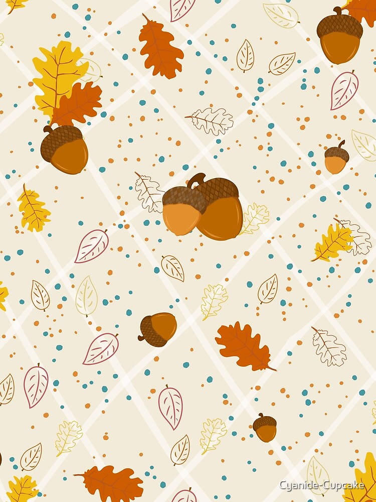 Autumnal Acorns by Cyanide-Cupcake