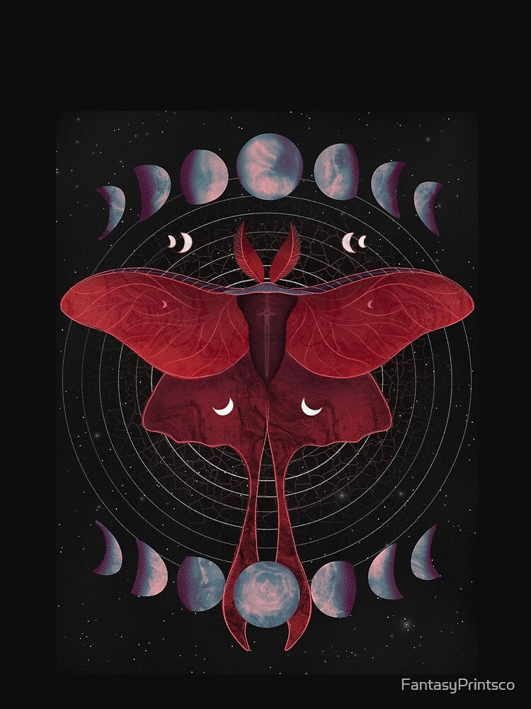 Gothic Moth by FantasyPrintsco
