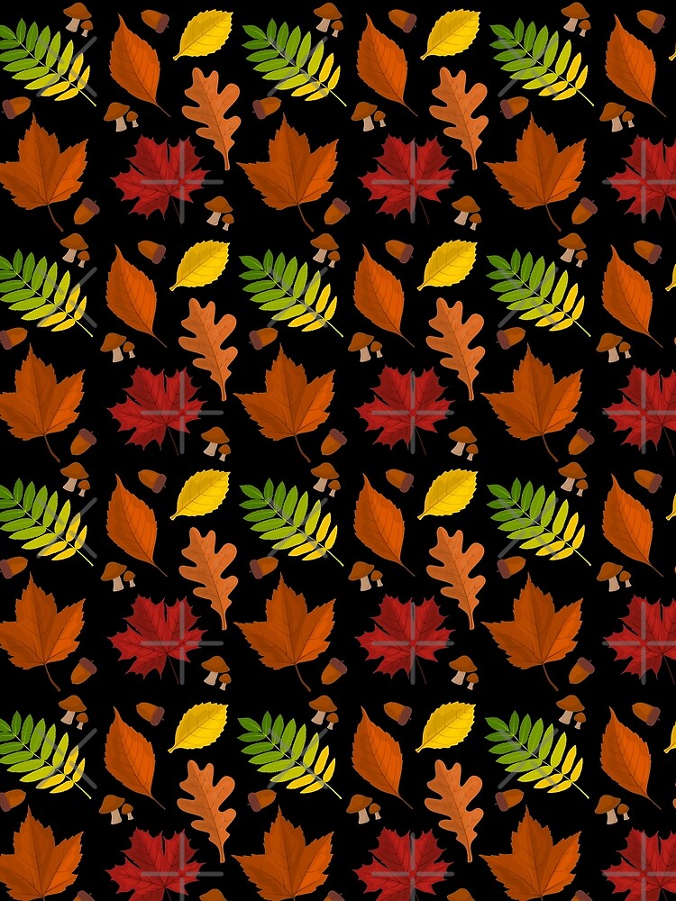 autumn leaves detail pattern by Dynamic-Design
