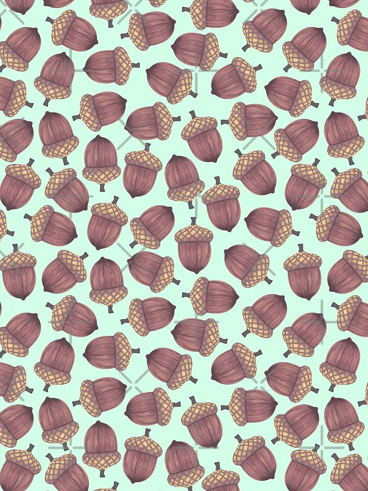 Acorn pattern by Ayumi115