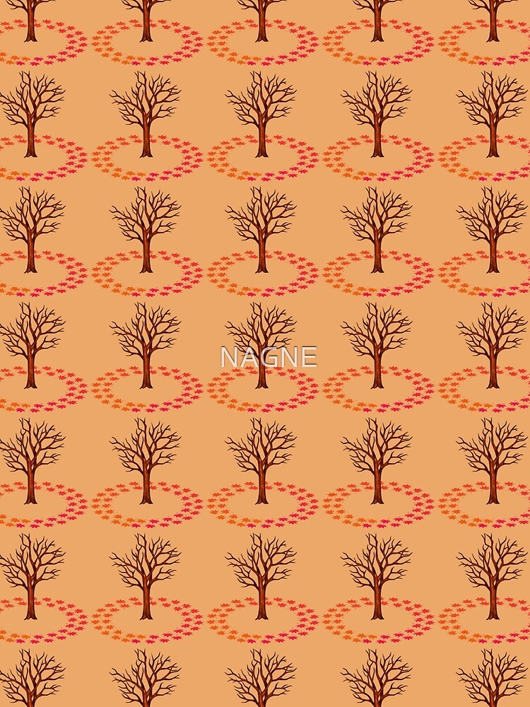 fallen leaves and trees by NAGNE