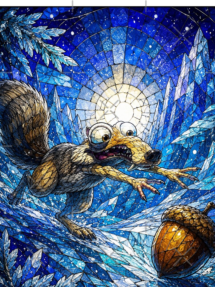 Scrat the Prehistoric Squirrel – Guardian of the Acorn by Pixel Sakura Gallery