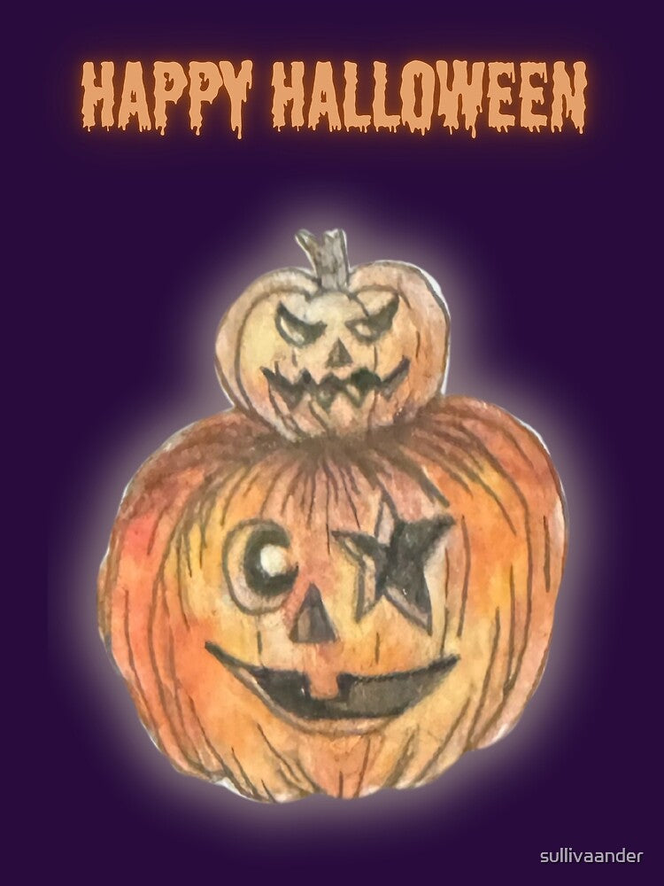 Jack-O-Lantern, Halloween Card by sullivaander