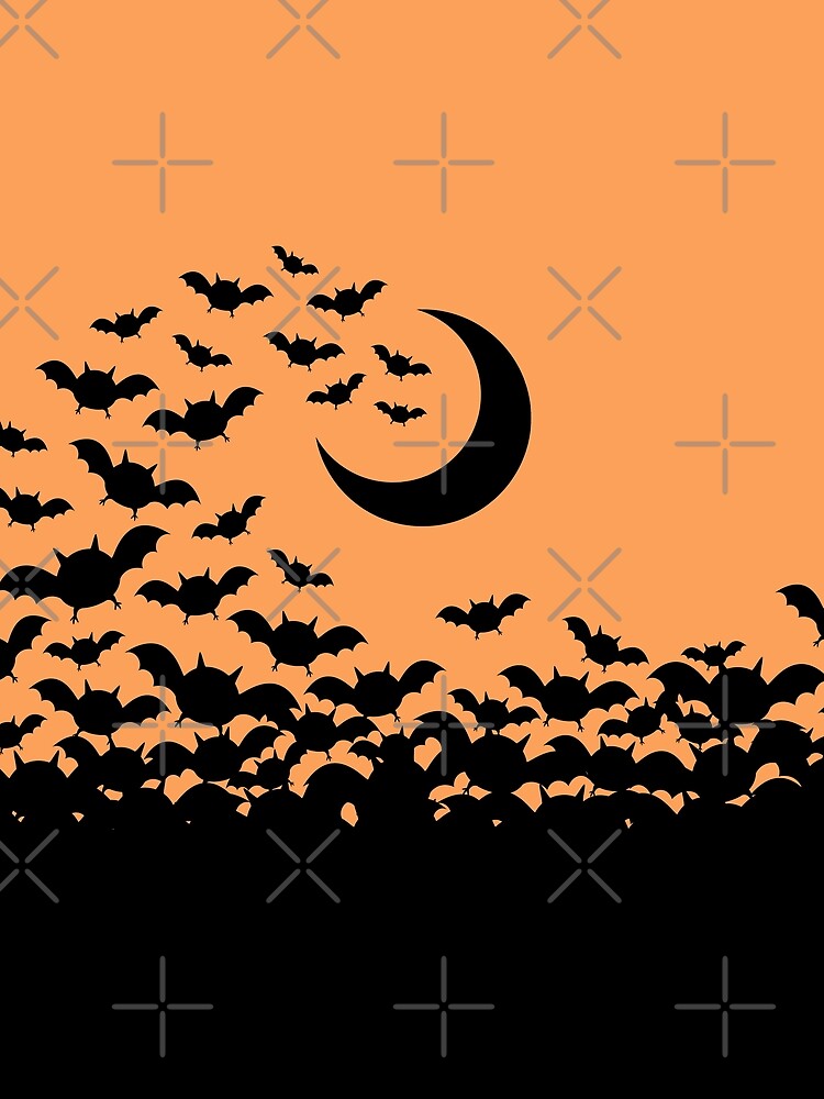 Spooky Cute Halloween Bats by sugarhai