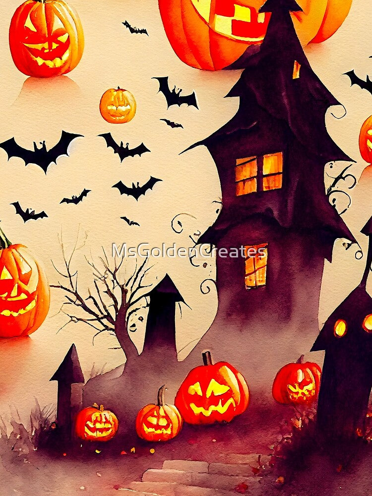 Creepy Pumpkin Obsession by MsGoldenCreates