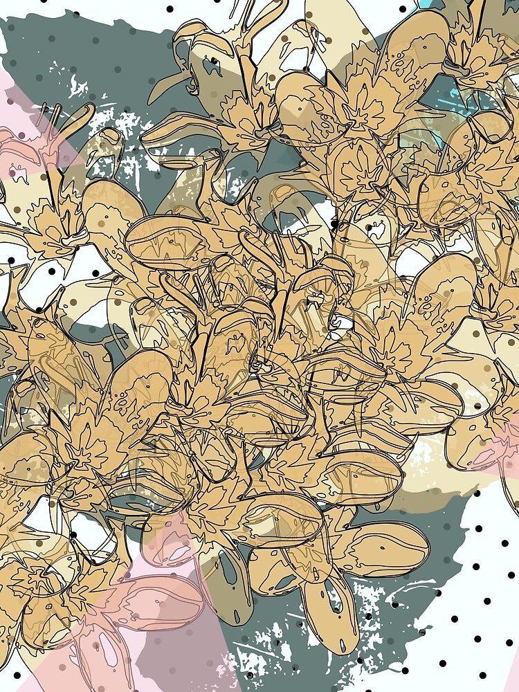Frangipani Creme Fall by Zala Farah