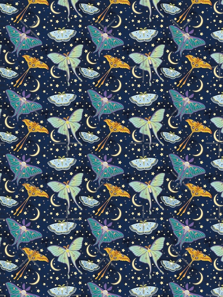 Moon Moths by Pamelandia