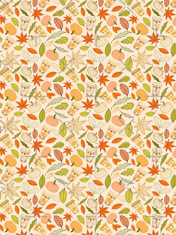 Pumpkin Spice Season Pattern by Eng-Sun