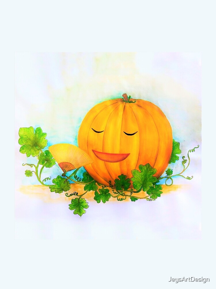 Halloween Pumpkin Face Vibes by JeysArtDesign
