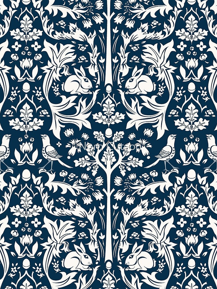 SISTER RABBIT BLUE by Norn Cutson