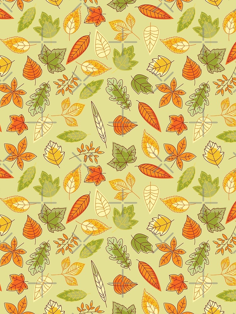 Fallen Leaves Green by trendingatees