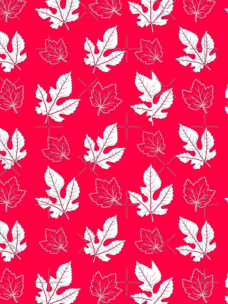 Fall Leaves Seamless Patterns Bundle by Aramdesing
