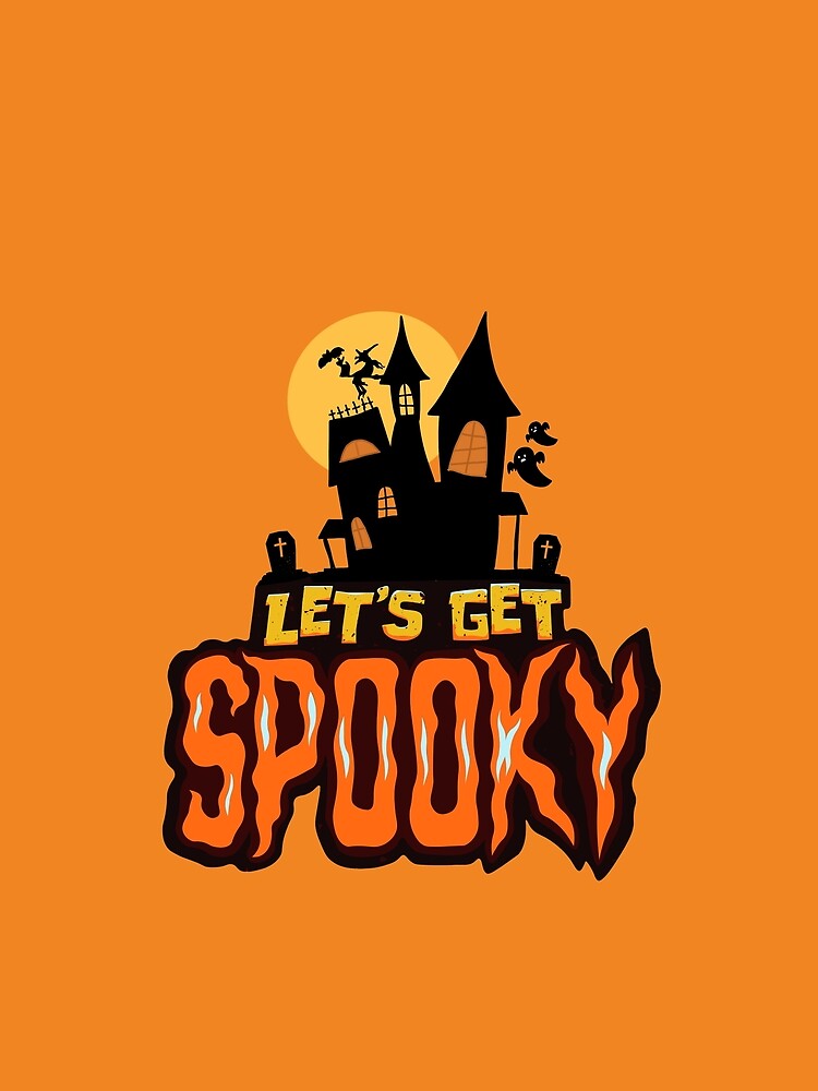 Let’s Get Spooky | Retro Haunted House by GalushaGraphics