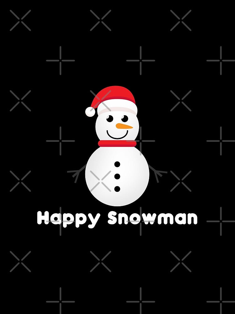 Funny Happy Snowman by StarsPower