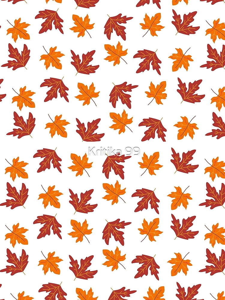 Autumn Leaves Pattern by Kritika 99