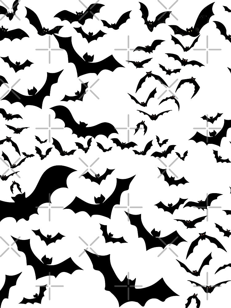 Bats on White by iMEGinary-World