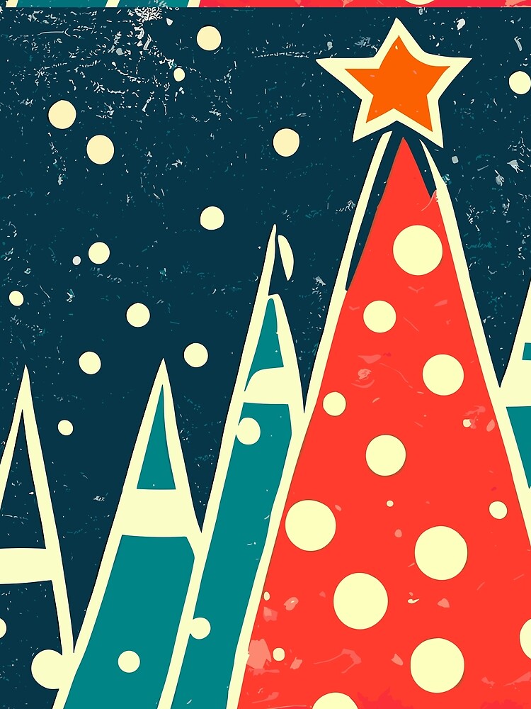 Vintage Christmas Trees by samjretro