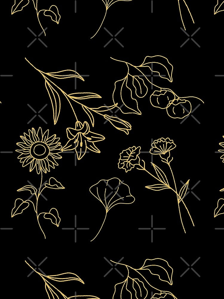 Golden Autumn by Winter--Flowers