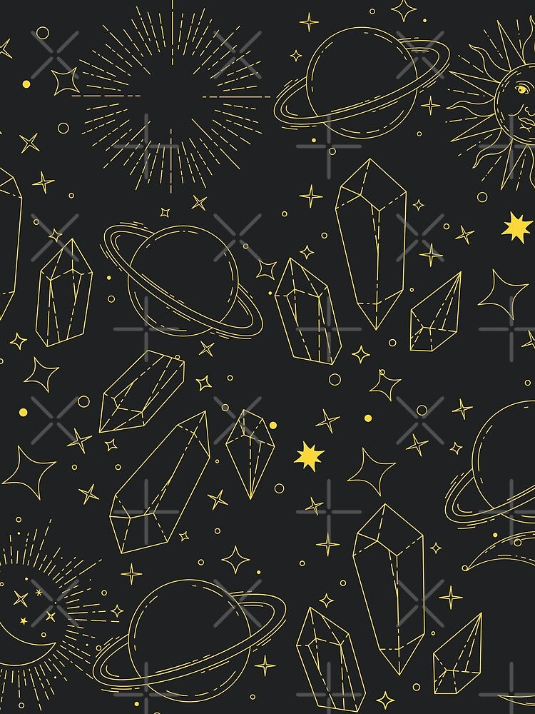 Stars & Moon by ThePeanutSeries