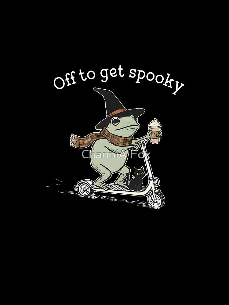 Off To Get Spooky by CharmiA Fox