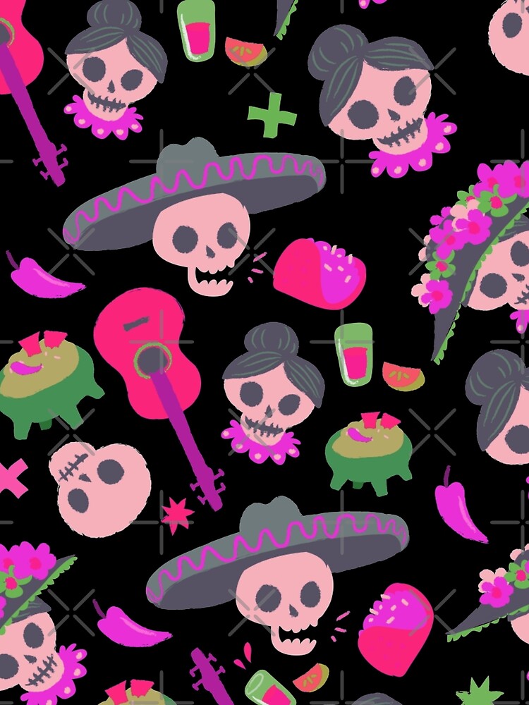 Dia De Los Muertos Pattern by joabaj