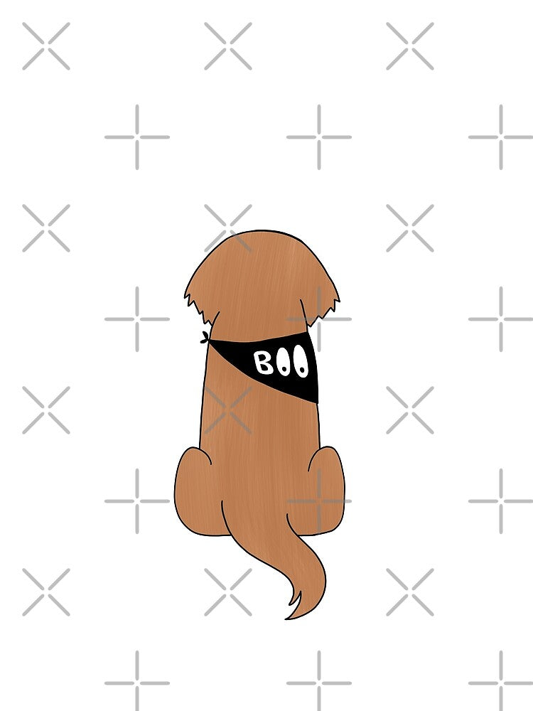 Golden Retriever – Halloween Boo by livcolorful