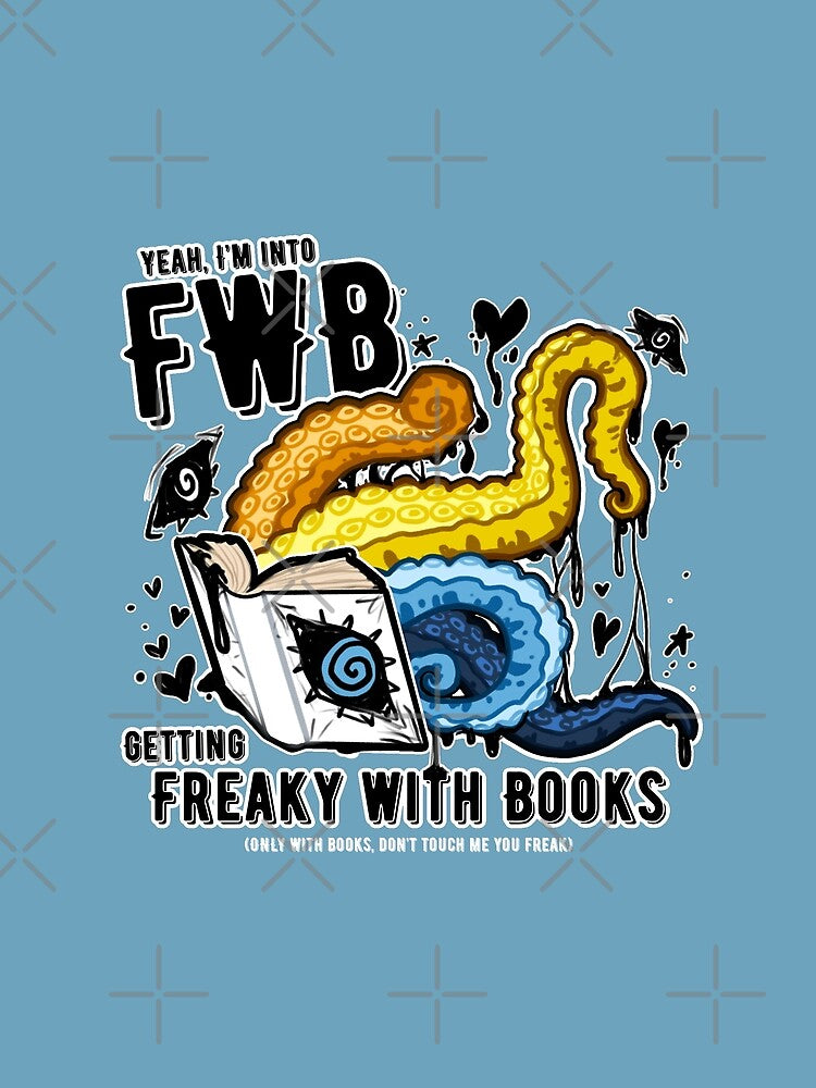 Freaky With Books - Funny Aroace Pride Flag by evocaitart