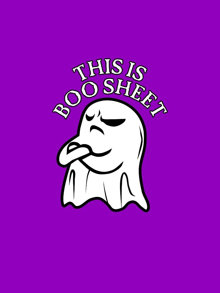 This is Boo Sheet by aribluestein