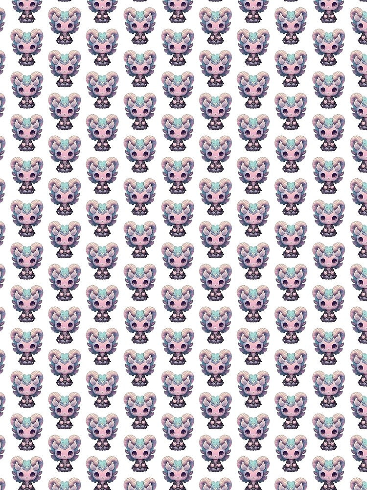 Pastel Goth Baby Baphomet by SNRGraphics