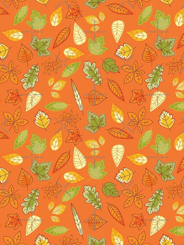 Fallen Leaves Orange by trendingatees