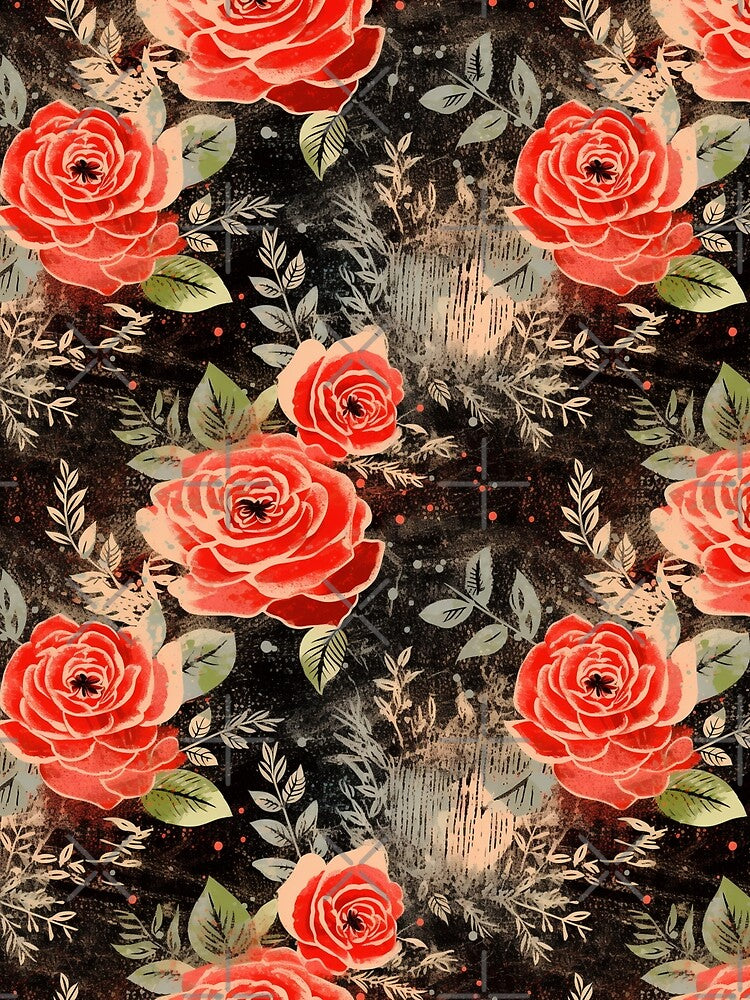 Boho Roses Design by StudioRedKoala