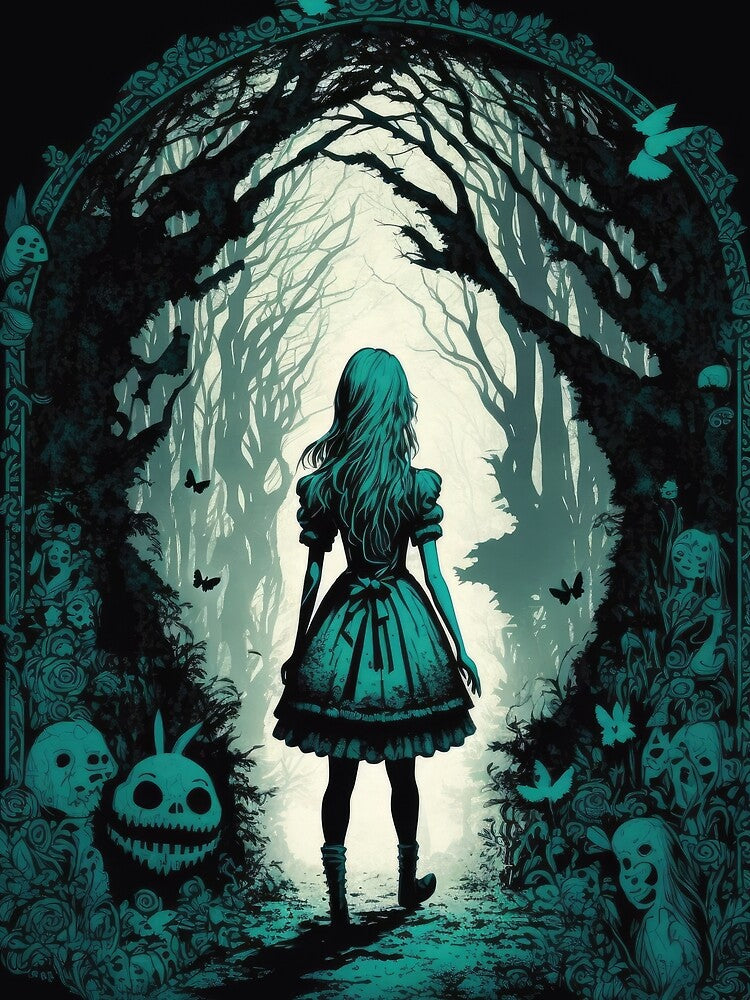 Enchanted Forest Pastel Goth: A mystical fairytale by The-Sinister