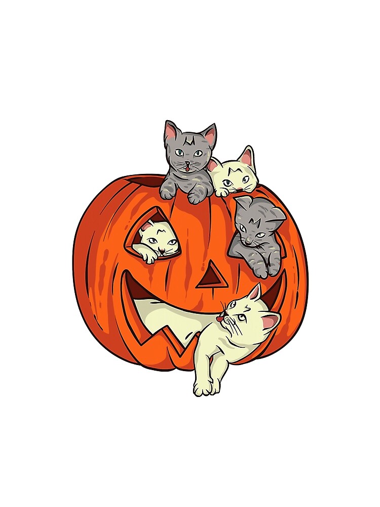 Jack O Lantern Cat by DominiHellen