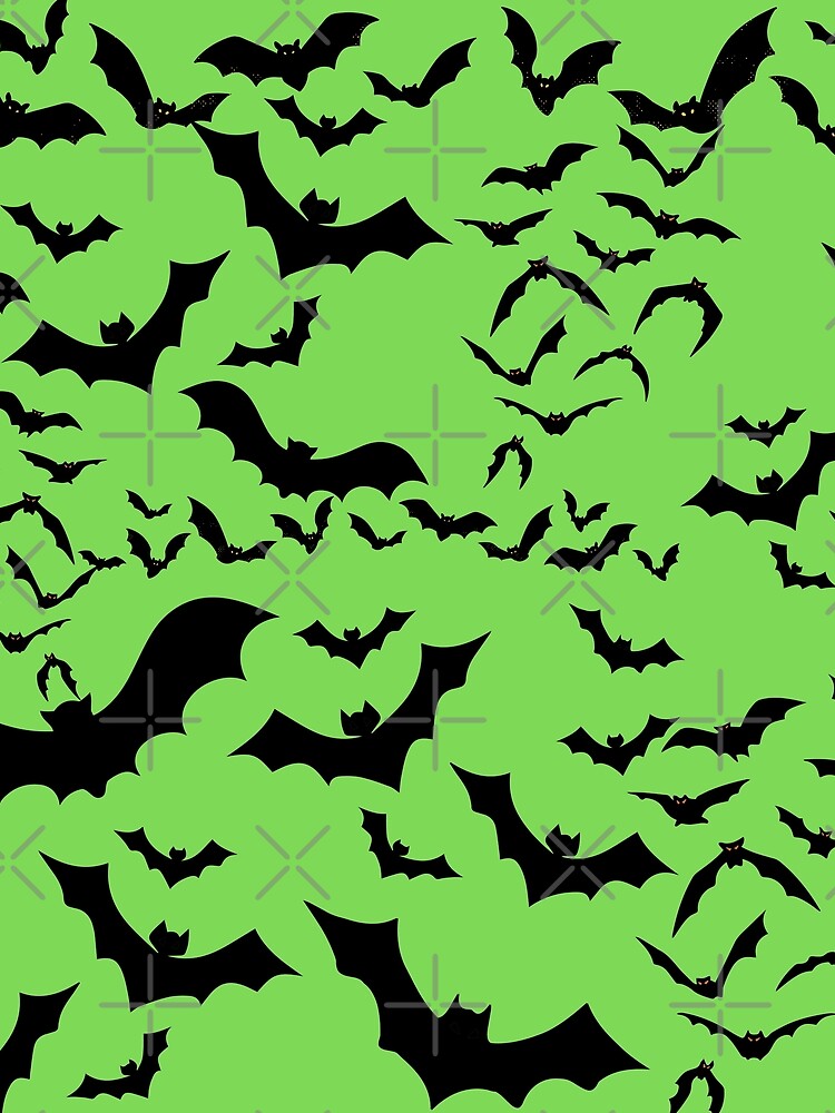 Bats on Green by iMEGinary-World