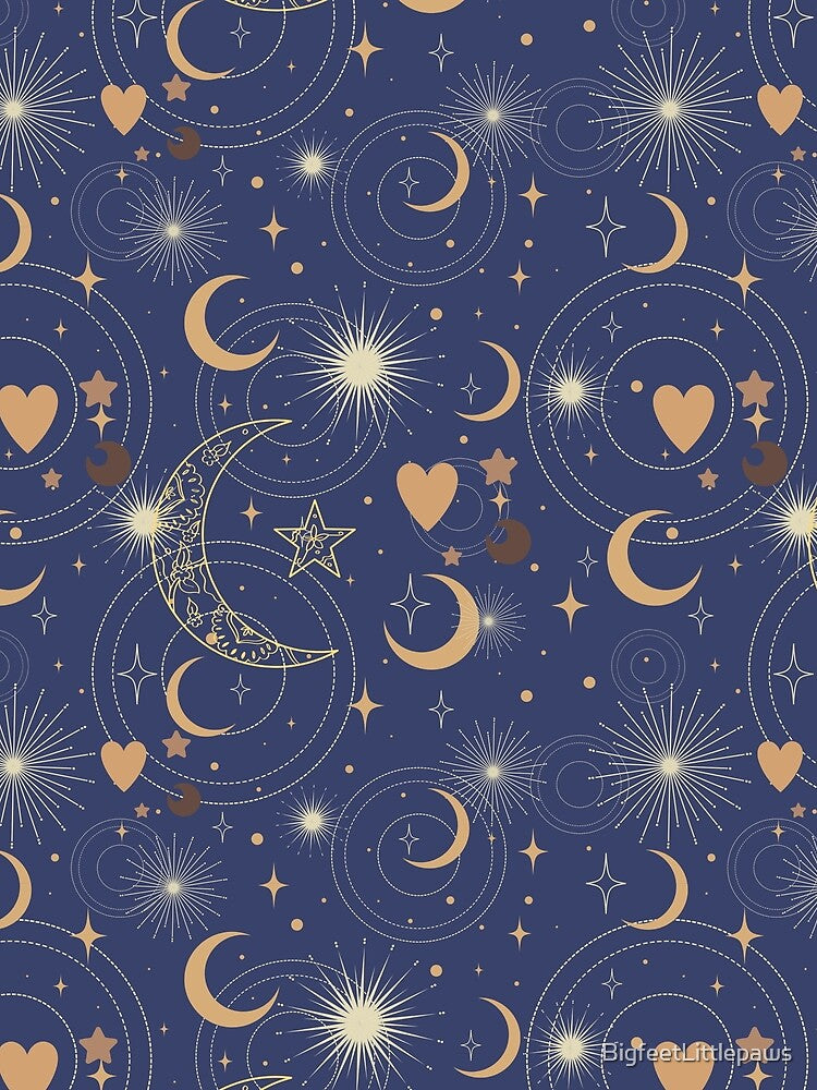 Celestial night sky by BigfeetLittlepaws