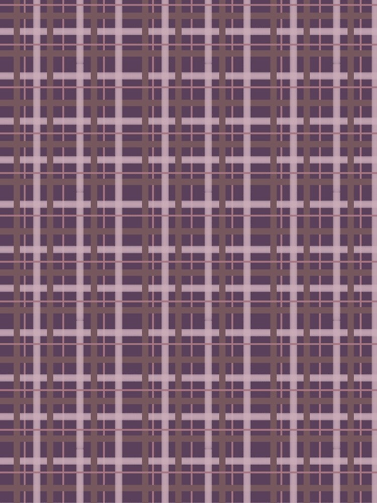 Soft Plum Plaid by JaygiesDesign