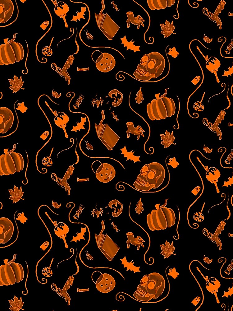 Halloween Aesthetic Pattern by henwardhyckle