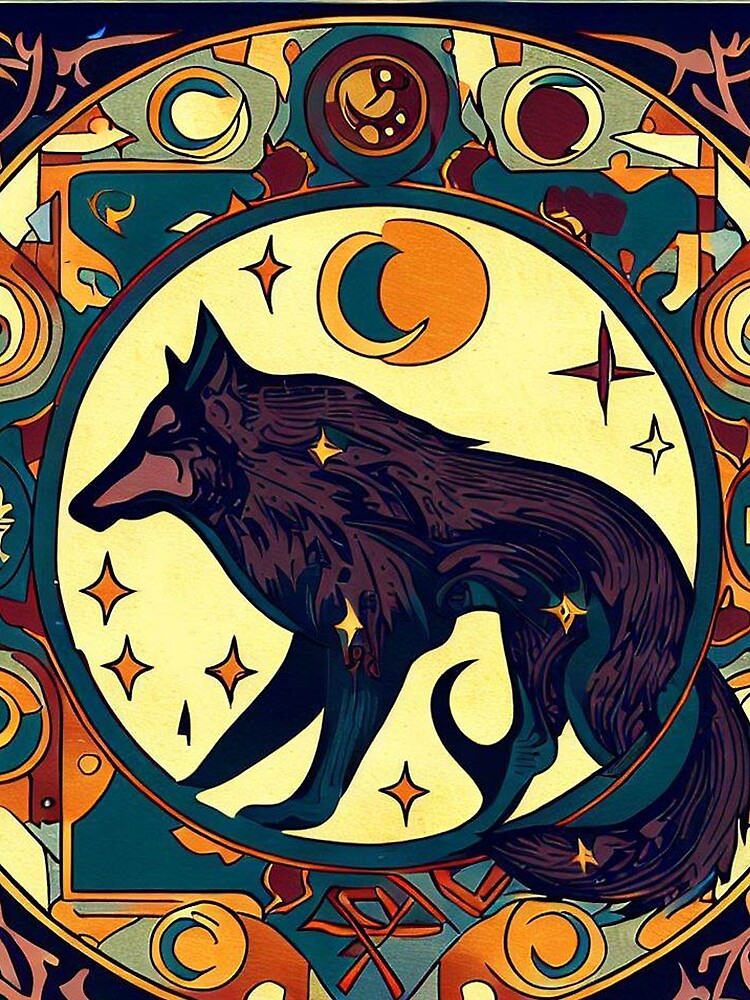 Celestial Wolf by Si-aidra