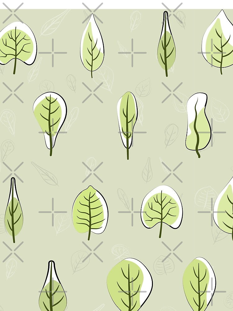 Seamless leaves Fall Pattern - Autumn Vibes by yourcherryguy