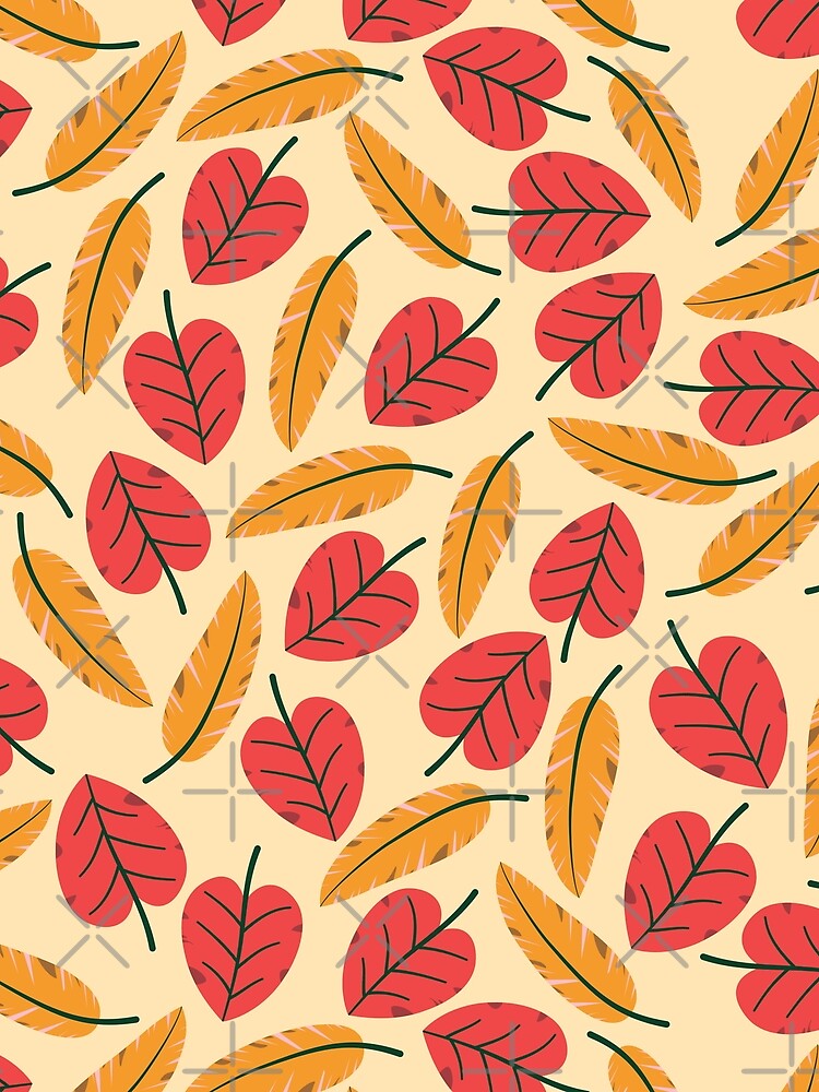 Tropical fallen leaves by Innet