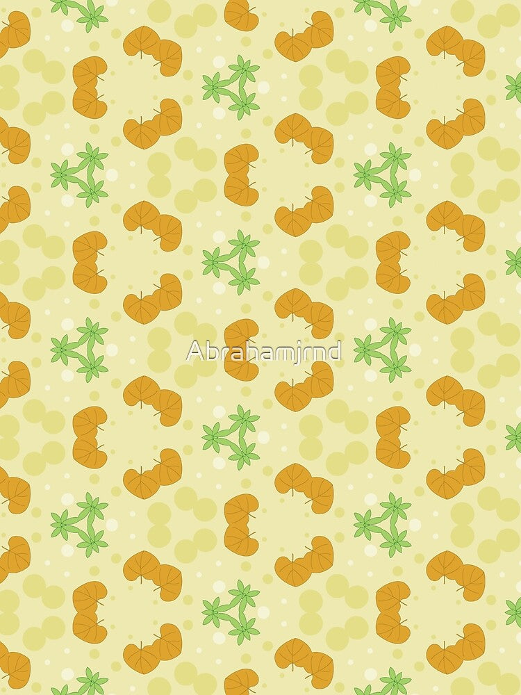 texture pattern leaves leaf seamless colorful repeat by Abrahamjrnd