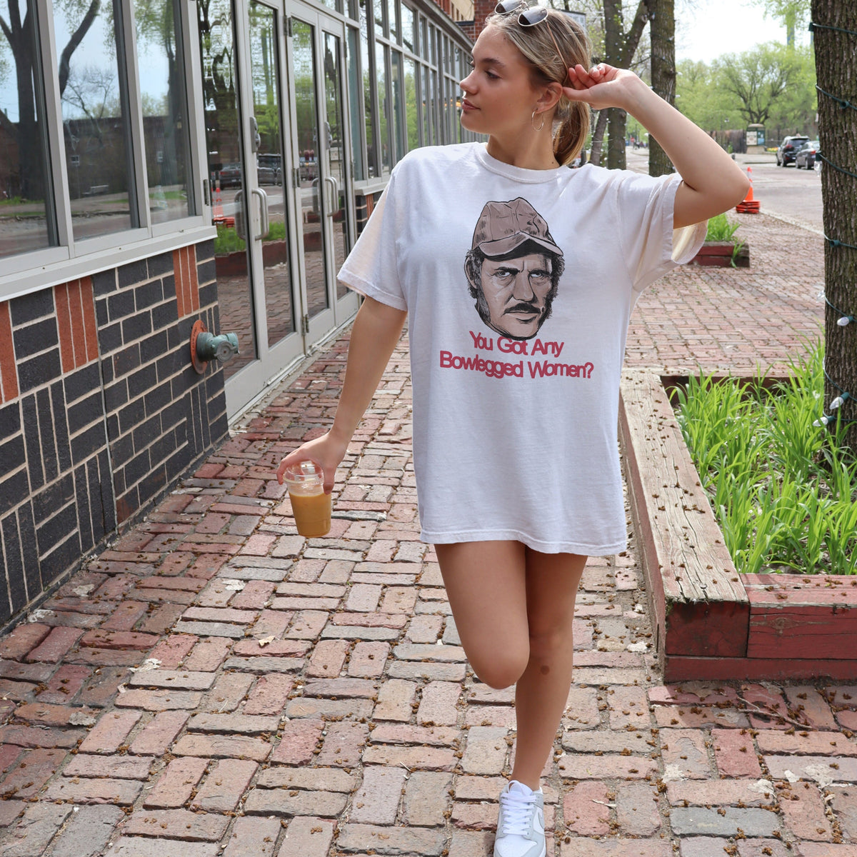 Funny Captain Quint Bowlegged Women Graphic Tee