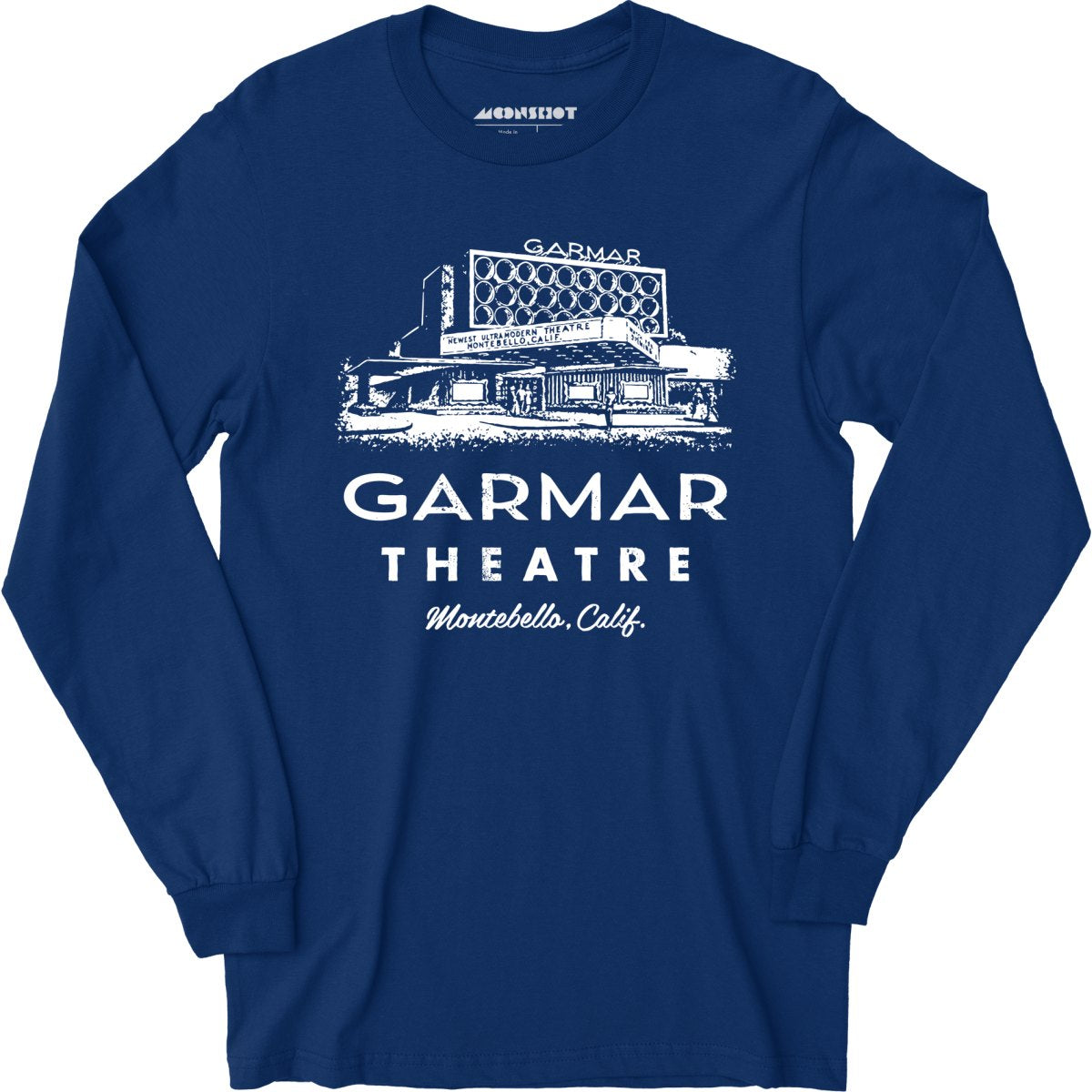 Garmar Theatre - Montebello, CA - Vintage Theatre - Long Sleeve