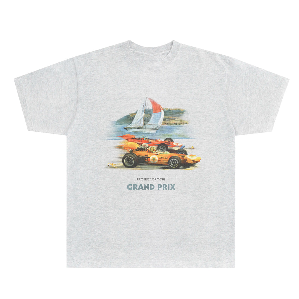 Grand Prix Tee - Heather Gray