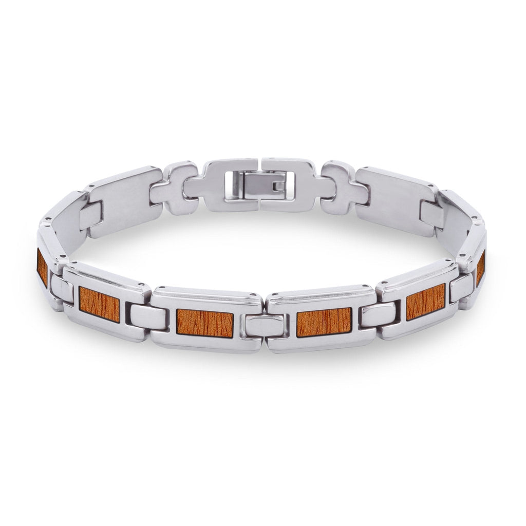 Gum Burl Men's Link Bracelet