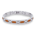 Gum Burl Men's Link Bracelet