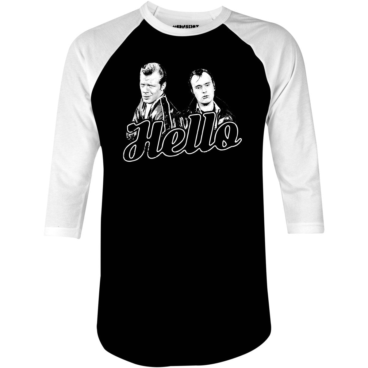Hello Lenny and Squiggy - 3/4 Sleeve Raglan