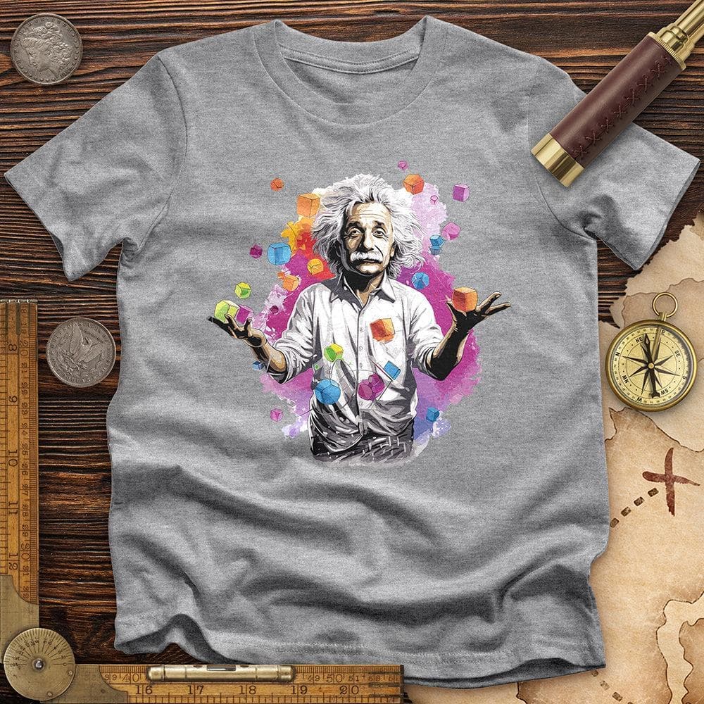 Albert Play With Cubes Premium QualityTee