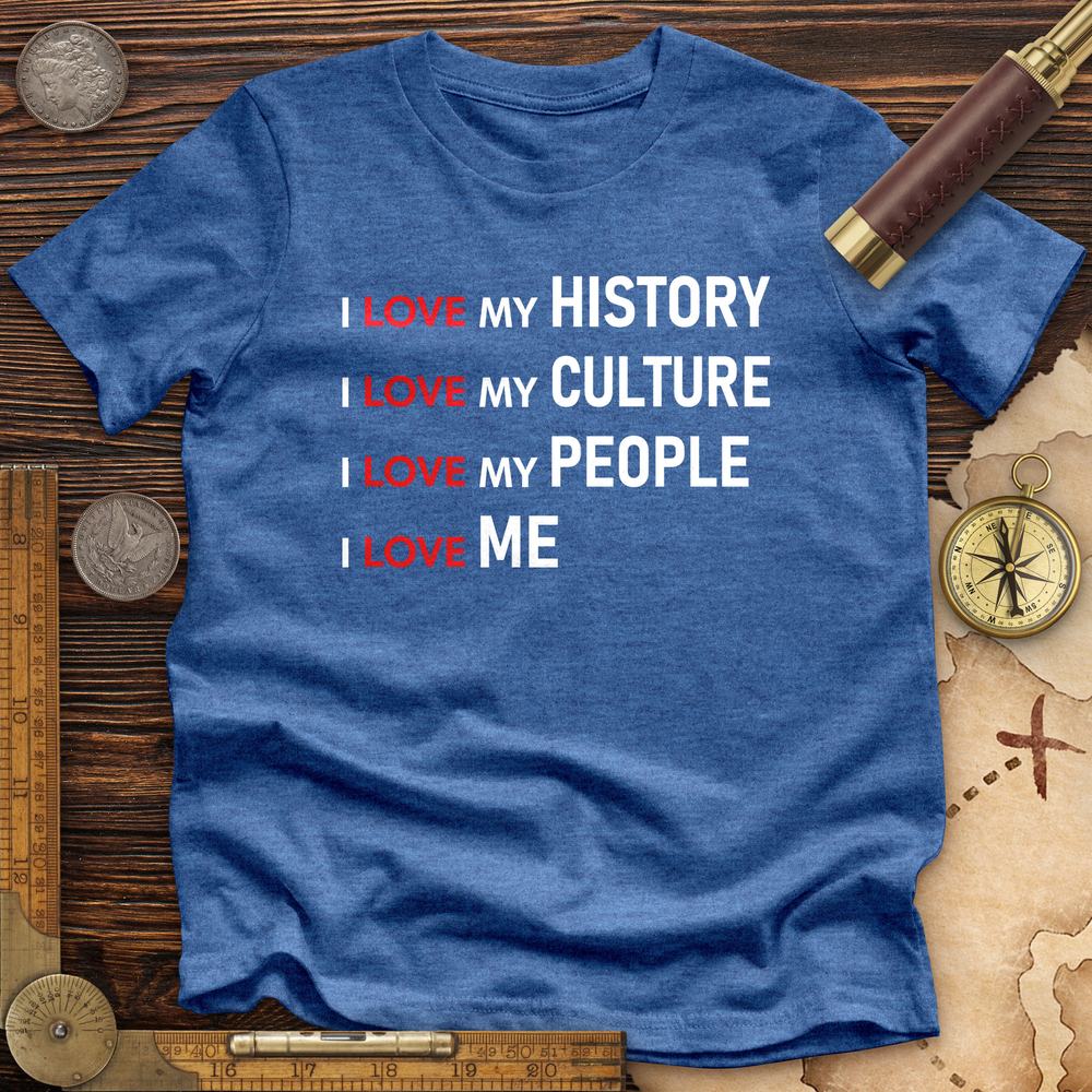 History Culture People Premium Quality Tee