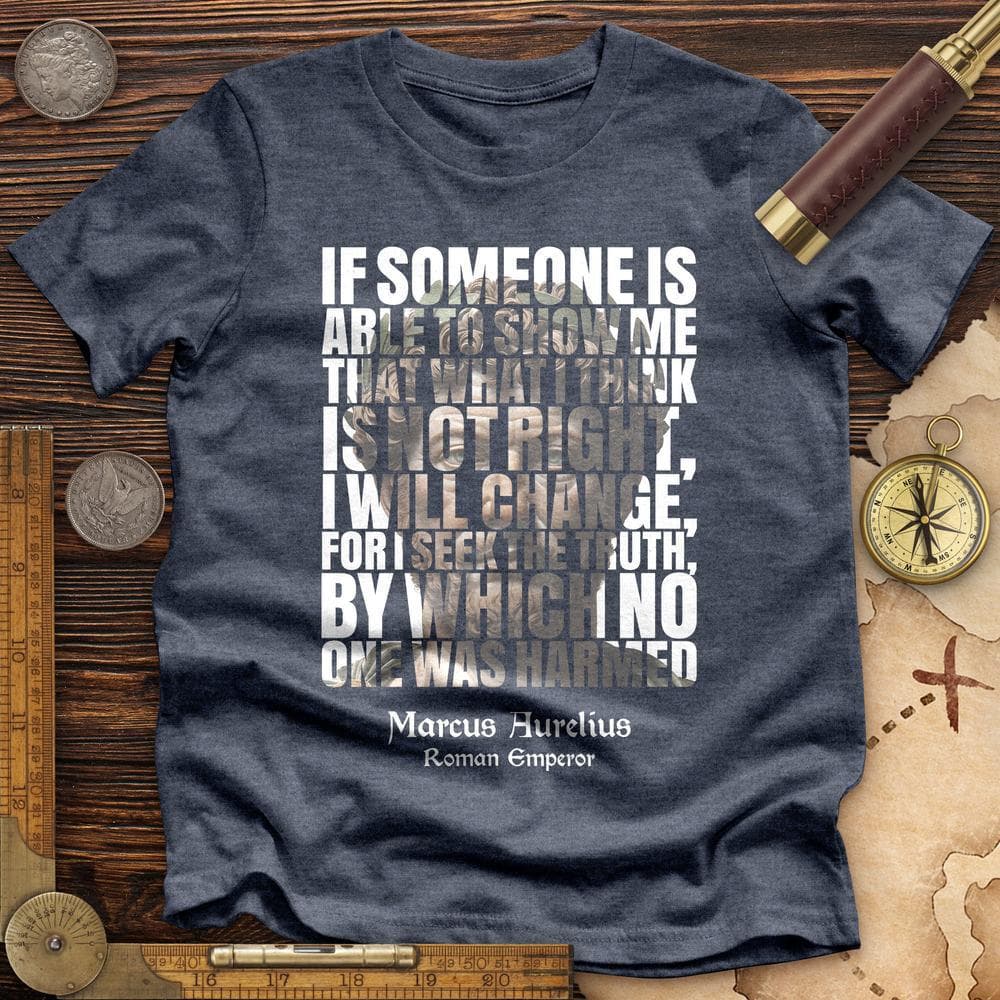 Marcus Aurelius Quote Premium Quality Tee